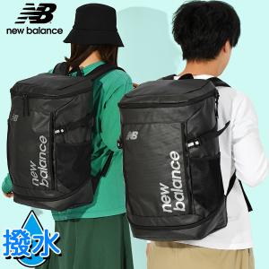 ニューバランス 撥水 バッグパック New Balance メンズ レディース 35L リュックサック スクエア型 通勤 通学 バッグ 黒 LAB35610 2024春夏新色｜elephant