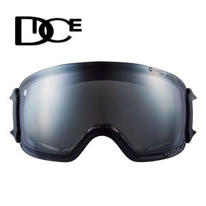 DICE（ダイス） スペアレンズ BANK バンク ゴーグル LBK0199 くもり
