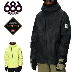 スノーボードウェア 686 SIX EIGHT SIX シックスエイトシックス GORE-TEX FRAGMENT ANORAK メンズ アノラック ジャケット スノーウェア 2025-2026新作 30%off
