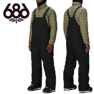 ビブパンツ 686 SIX EIGHT SIX シックスエイトシックス HOT LAP INSULATED BIB メンズ パンツ ビブ ボトムス スノーボード スノーウェア 2025-2026新作 30%off