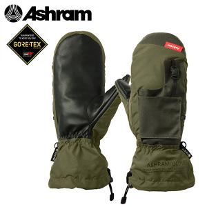 Mサイズのみ スノーボード グローブ Ashram アシュラム 手袋 ミトン MOBB MITT モブ メンズ レディース ゴアテックス GORE-TEX 2023-2024冬新作 20%off｜elephant