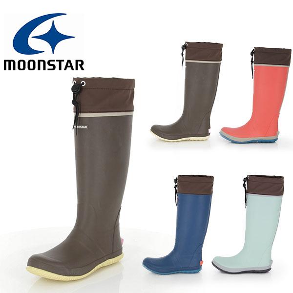 ワークシューズ ムーンスター MoonStar レディース レアリゼ MS RLS01 レイン ロン...