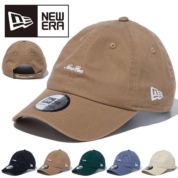 ニューエラ キャップ メンズ レディース NEW ERA スクリプト ロゴ 帽子 CAP アジャスタ...