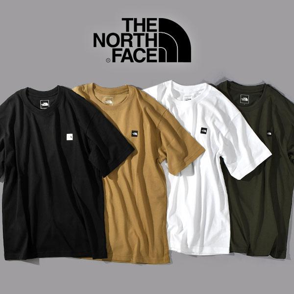 ノースフェイス Tシャツ 生地厚 スクエアロゴ 半袖 メンズ レディース THE NORTH FAC...