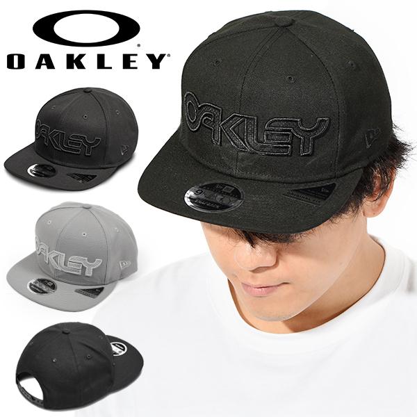 オークリー キャップ メンズ OAKLEY ロゴ 帽子 CAP 平つば ニューエラ ストリート スケ...
