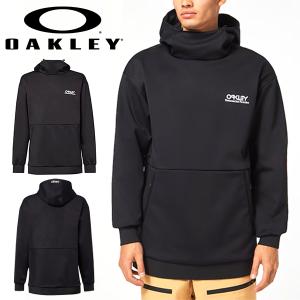 33%off パーカー メンズ オークリー OAKLEY プルオーバー フーディ ソフトシェル 撥水 スノーボード スノボ スキー FOA403420 2023-2024冬｜elephant