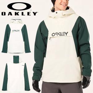 Mサイズのみ 30%off スノーボードウェア メンズ ジャケット オークリー OAKLEY アノラック スノーボード スキー スノー ウエア FOA403652-9WR E 2023-2024冬｜elephant