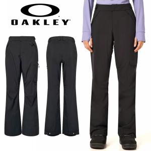 OAKLEY ブラック スノーボードパンツ M OAKLEY スノーボードウェア メンズ パンツ オークリー