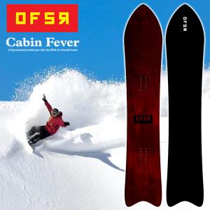 ソールカバー プレゼント スノーボード 板 OFSR オフショア CABIN FEVER キャビンフィーバー Offshore スノボ パウダー メンズ 2023-2024冬新作 30%off｜elephant