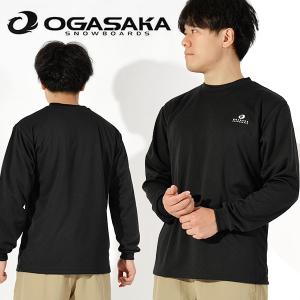 長袖 Tシャツ メンズ OGASAKA オガサカ スノボ スノーボード OSB-DRYLONGT-BK スノーの商品画像