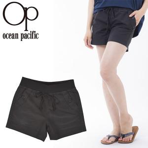 40%off  Lサイズ ゆうパケット対応可能！ オーシャンパシフィック サーフパンツ Ocean Pacific OP レディース 水着 ボードショーツ 短パン BLK ブラック 529402｜elephant