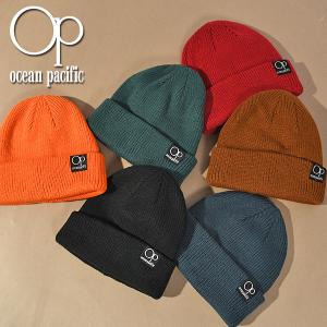 ゆうパケット対応可能！ ニット帽 オーシャンパシフィック Ocean Pacific OP メンズ レディース ビーニー 帽子 折り返し 防寒  553900 2023-2024冬新作 20%off｜elephant