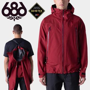 スノーボードウェア 686 SIX EIGHT SIX シックスエイトシックス GORE-TEX Paclite Jacket メンズ ゴアテックス ジャケット スノボ 35%off｜elephant