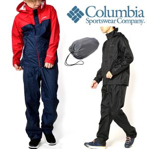 コロンビア レインウェア 上下セット Columbia メンズ Simpson Sanctuary 2 Rainsuit レインスーツ カッパ 雨合羽 PM0126