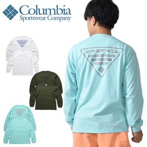 XLサイズのみ コロンビア 長袖Tシャツ Columbia メンズ PFG Triangle LS Tee バックプリント ロンT フィッシングウェア アウトドア PM3766