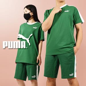 プーマ メンズ レディース 半袖 Tシャツ ハーフパンツ 上下セット PUMA