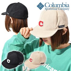 ツバ 短い ロゴキャップ コロンビア Columbia メンズ レディース Comfy Bridge Cap ショートブリム 帽子 アウトドア PU5563 2022春夏新作