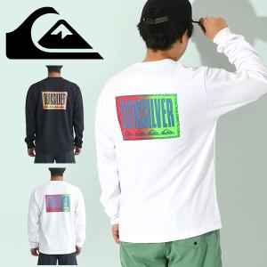 ラッシュガード メンズ クイックシルバー QUIKSILVER 長袖 LONG FADE LS 水着 ロンT UVカット Tシャツ サーフィン 2024春夏新作 10%off｜elephant