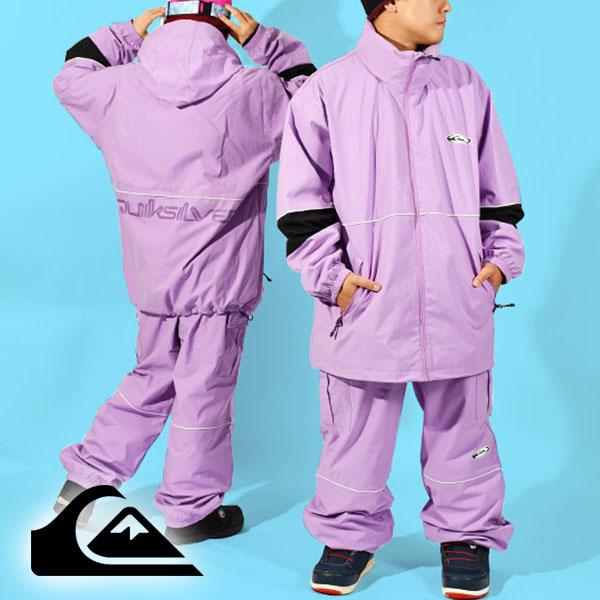 ラスト1着 Mサイズ スノーボードウェア 上下セット クイックシルバー メンズ QUIKSILVER...