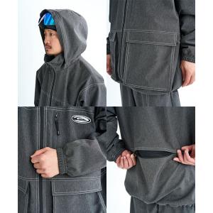 スノーボードウェア 上下セット クイックシルバ...の詳細画像5