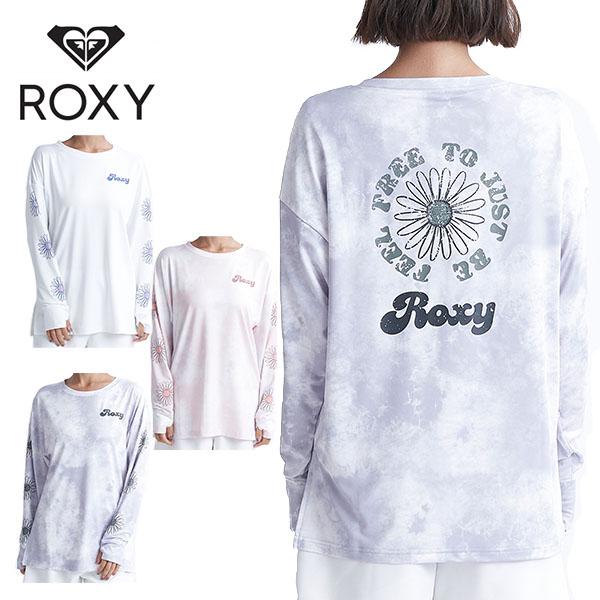 ラッシュ Tシャツ レディース ロキシー ROXY 速乾 長袖 FEEL FREE L/S RASH...