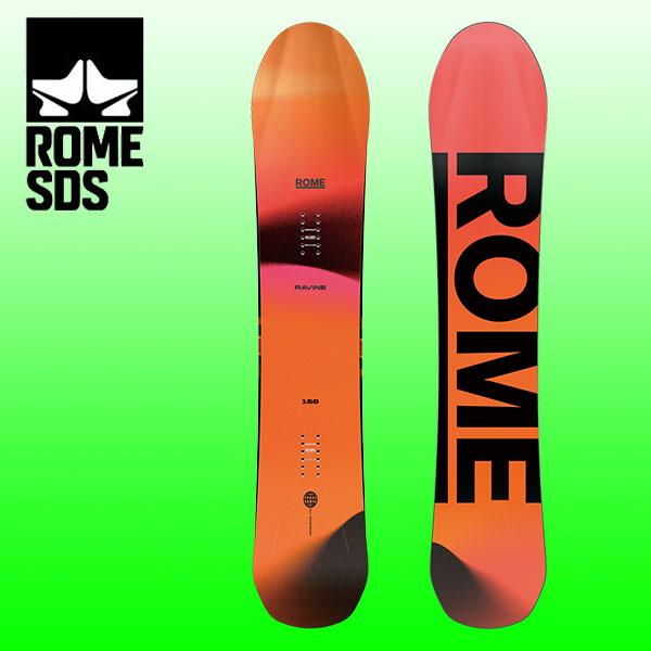 スノーボード 板 ROME SDS ローム RAVINE ラヴィーン メンズ スノボ 紳士 キャンバ...
