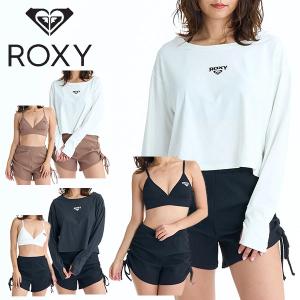 水着 レディース ROXY ロキシー ビキニ BLUE DRIFT 3点セット 上下セット ラッシュ ビキニセット ビーチ プール 海 2026春夏新作 15%off｜エレファントSPORTS