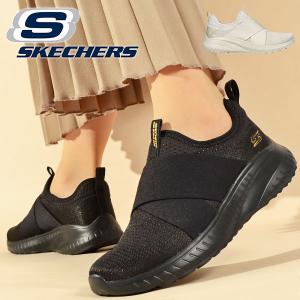 スケッチャーズ スニーカー レディース BOBS スリッポン