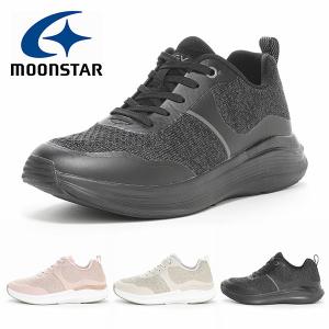 ムーンスター スニーカー レディース MoonStar シナジークッション SNGY LY01 ウォーキングシューズ ニット 3E 軽量 運動靴 ウォーキング シューズ 靴｜elephant