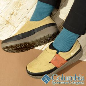 コロンビア Columbia モックシューズ メンズ スピンリールモック ウォータープルーフ 防水 スリッポン スノー アウトドア 靴 YU2901 2022秋冬新作