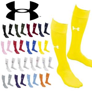 半額 得割50 選べる16カラー アンダーアーマー UNDER ARMOUR サッカー ソリッドソックスIII メンズ フットボール フットサル 靴下 ストッキング