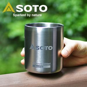 ソト マグカップ SOTO エアロマグ 450ml 保温 保冷 チタン製 コップ キャンプ アウトドア 用品 調理 st-am45