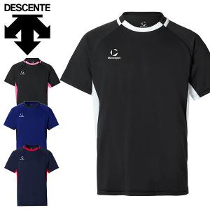 2026春夏新作 ゆうパケット発送！ 半袖 Tシャツ バレーシャツ メンズ デサント DESCENTE ムーブスポーツ MOVESPORTトレーニング シャツ ウェア SV6SHT03U