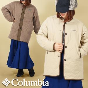 コロンビア リバーシブル ボアコート Columbia レディース ジャケット フリース キルティング アウター 撥水 PL6739｜elephant