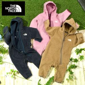 ザ ノースフェイス もこもこ フリース ロンパース キッズ 子供 防風 THE NORTH FACE ベビー シェルパ フリーススーツ 赤ちゃん NAB72309の商品画像