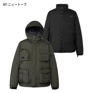 3WAY ノースフェイス 撥水 防風 中綿 ジ...の詳細画像2