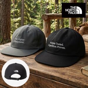 ネコポス発送！ 2026春夏新作 ノースフェイス キャップ ナイロン UV 撥水 THE NORTH FACE ワード エンブロイド シックス パネル メンズ レディース 帽子 NN02640