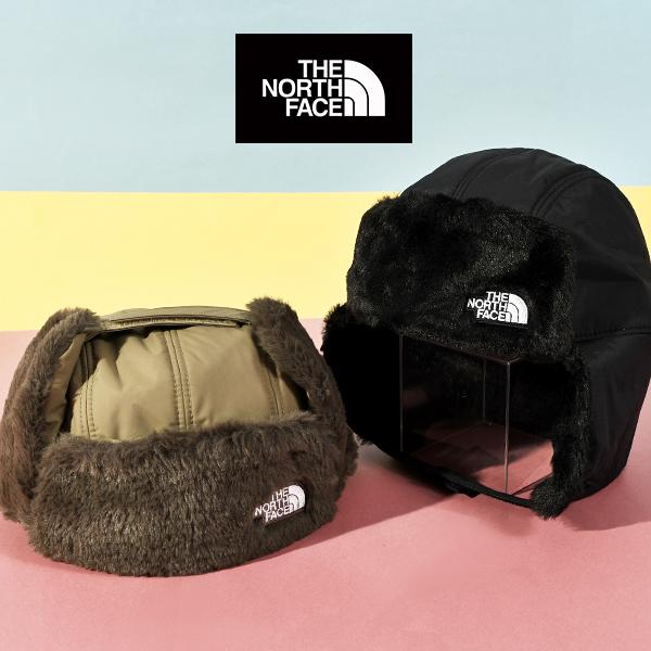 ノースフェイス キッズ モコモコ あごまで防寒 キャップ 子供 THE NORTH FACE ボンバ...