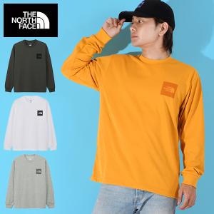 ネコポス発送！ ノースフェイス 長袖Tシャツ メンズ レディース UV ロンT THE NORTH FACE ロングスリーブ スクエア ロゴ ティー  NT82534 2025秋冬新作