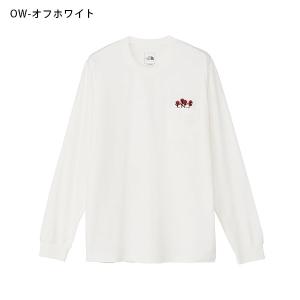 ネコポス発送!ノースフェイス 花柄 長袖Tシャ...の詳細画像2