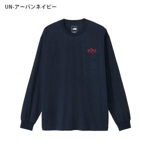 ネコポス発送!ノースフェイス 花柄 長袖Tシャ...の詳細画像3