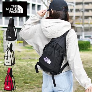2026春夏新作 注目モデル ノースフェイス ワンショルダーバッグ レディース メンズ ビッグロゴ THE NORTH FACE リープ スリング 7L ブラック 黒 NM72600