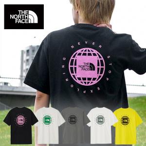 ネコポス発送！ 2026春夏新作 ノースフェイス 半袖Tシャツ メンズ 吸汗速乾 綿100％ 生地厚 THE NORTH FACE ジオ スクエア ロゴ ティー NT32633