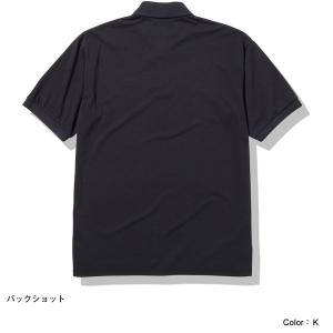 ノースフェイス 半袖 ポロシャツ メンズ 汗の...の詳細画像4