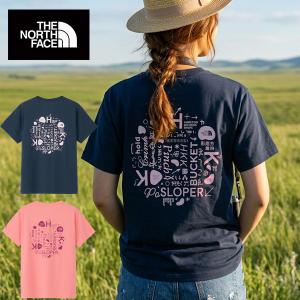 ネコポス発送！ 2026春夏新作 ノースフェイス 半袖Tシャツ レディース グラフィック 吸汗速乾 THE NORTH FACE モンキー マジック ティー NTW32634