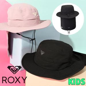 サーフハット  ROXY ロキシー GIRL UV WATER BEACH HAT Kids キッズ ジュニア 女の子 サンシェード 熱中症対策 tsa241712 2024春夏新作｜elephant