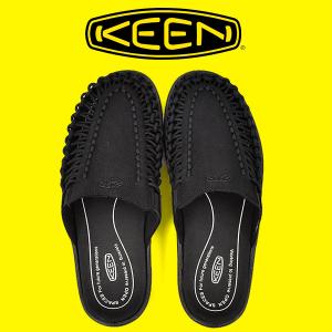 キーン 高反発 サンダル KEEN メンズ UNEEK 2 SLIDE ユニークツー スライド サンダル クロッグ つっかけ 黒 国内正規品 1022371｜elephant