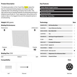 UNION ユニオン バインディング FALC...の詳細画像4