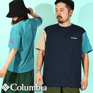 コロンビア 半袖Tシャツ Columbia メンズ レディース アーバンハイク ロゴ UVカット 吸湿速乾 PM0746 2024春夏新作の商品画像