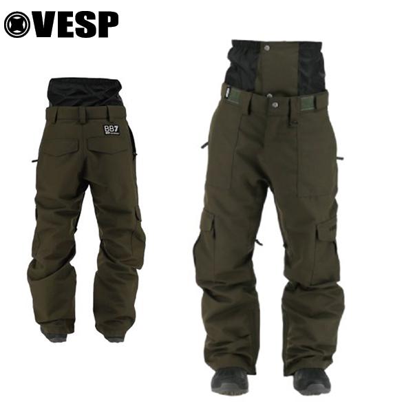 ラスト1点 Lサイズ オリーブ スノーボードウェア VESP ベスプ BB7 STANDARD CA...